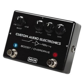 Педали эффектов Fuzz, Overdrive Custom Audio Electronics MXR Boost/Overdrive DUNLOP 01217