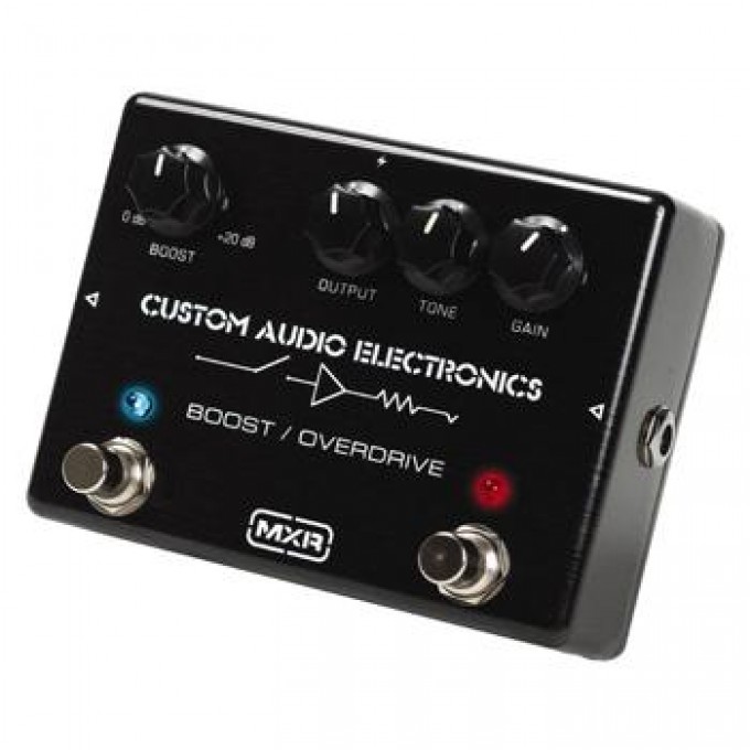 Педали эффектов Fuzz, Overdrive Custom Audio Electronics MXR Boost/Overdrive DUNLOP 01217