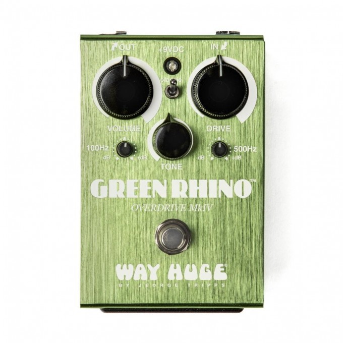 Педали эффектов Fuzz, Overdrive DUNLOP WHE207 Way Huge Green Rhino MK IV 102959