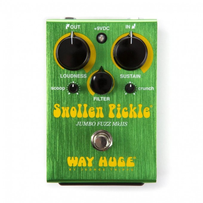 Педали эффектов Fuzz, Overdrive DUNLOP WHE401S Way Huge Swollen Pickle Jumbo Fuzz MkIIS 102960