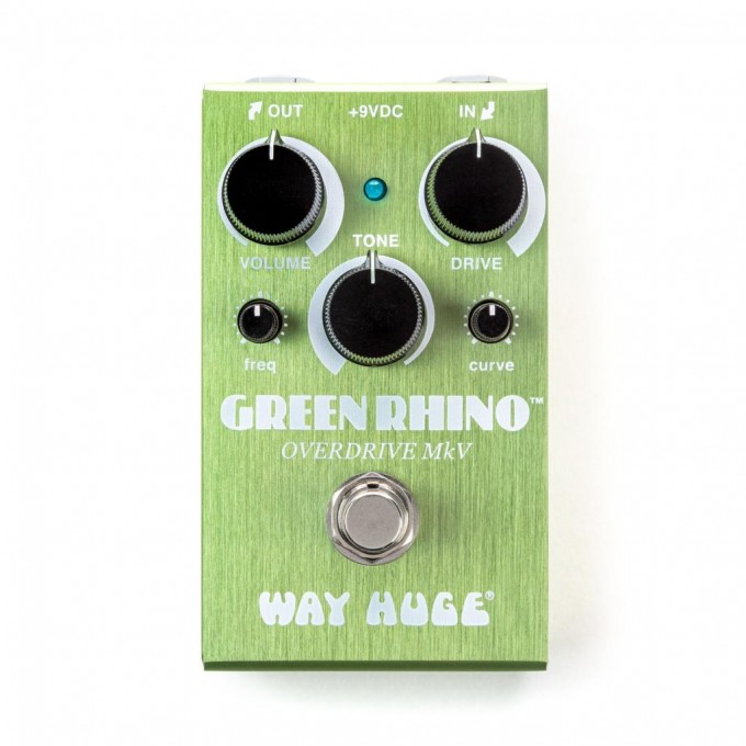 Педали эффектов Fuzz, Overdrive DUNLOP WM22 Way Huge Smalls Green Rhino Fuzz 102962