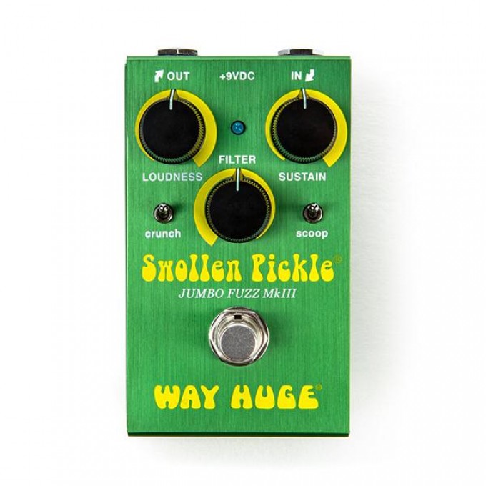 Педали эффектов Fuzz, Overdrive DUNLOP WM41 Way Huge Swollen Pickle Smalls Jumbo Fuzz 102965